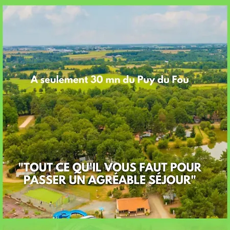 Mobil Climatise, 2 Ch, 5 Pers, Wifi 30 Mn Du Grand Parc D'attraction Puy Dufou Lejlighed *