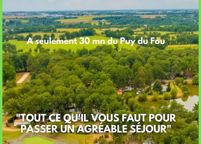 Mobil Climatisé, 2 Ch, 5 Pers, Wifi 30 Mn Du Grand Parc D'attraction Puy Dufou Appartement *